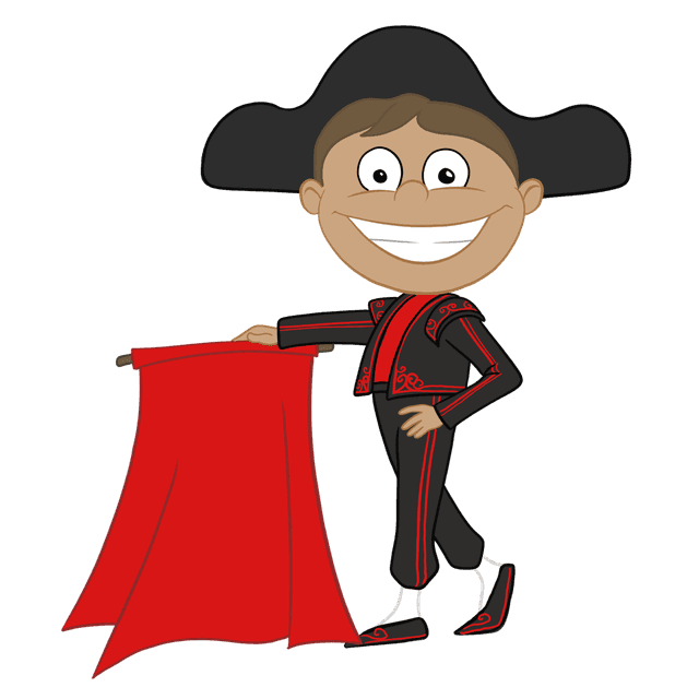 The Battleground Matadores mascot